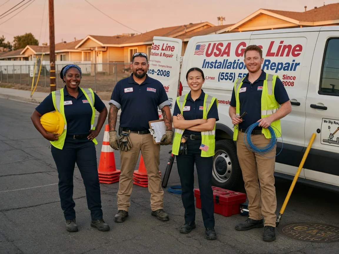 Gas Line Installation company in South Wayne, WI